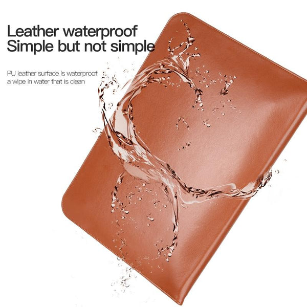 Leather Laptop Sleeve Ultra Thin And Stylish Black Laptop Cases & Bags