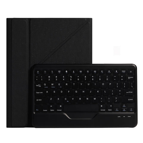 10.2 / 10.5 Inch Bluetooth Keyboard Tablet Case With Triangle Holder & Pen Slot Black Diamond Pattern Laptop Cases & Bags