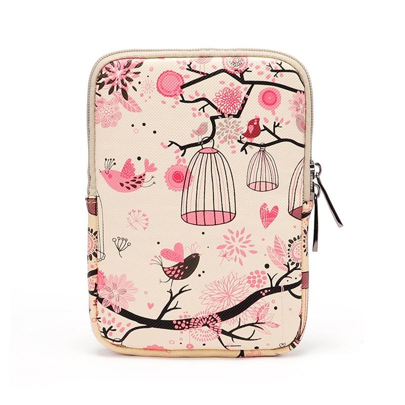 Universal Cartoon Tablet Sleeve Bag Business Edition Pink 7 Inch Vertical Cases Covers Keyboard Folios