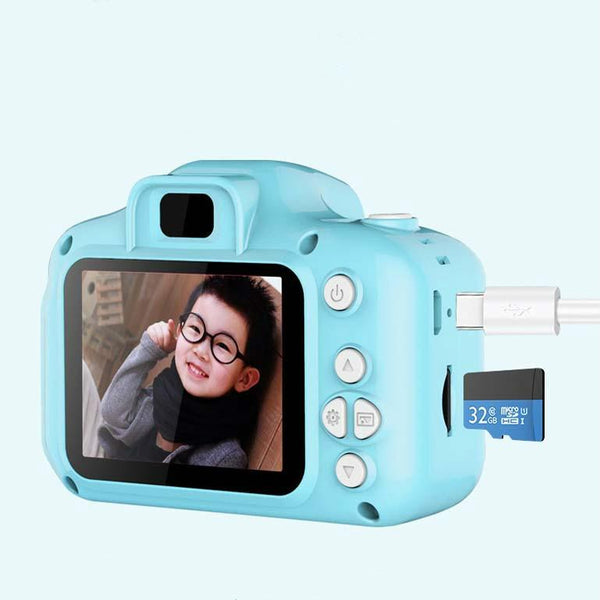 Hd Children Toy Portable Digital Slr Camera Blue Digital Cameras