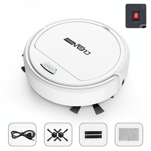 Smart Household Sweeping Robot Automatic White Carpet & Floor Sweepers