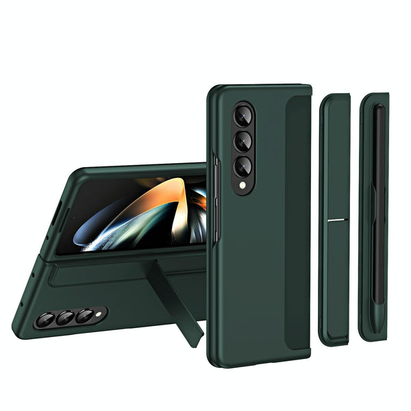 For Samsung Galaxy Z Fold4 5G Detachable Pen & Phone Case 2 In Green Cases Covers & Skins