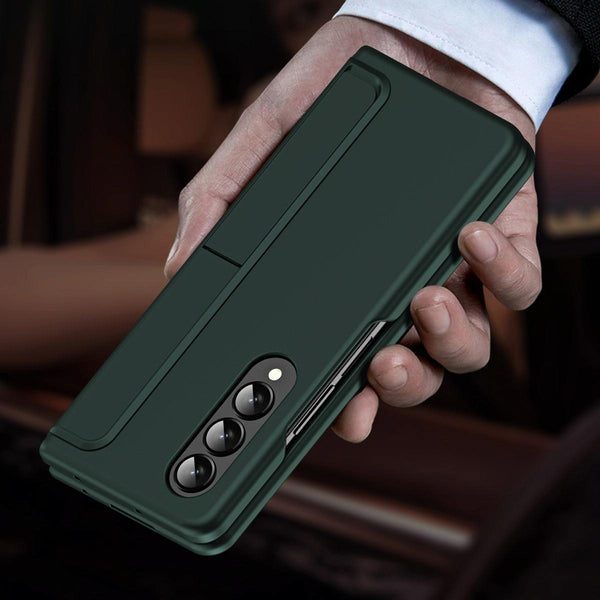 For Samsung Galaxy Z Fold4 5G Detachable Pen & Phone Case 2 In Green Cases Covers & Skins