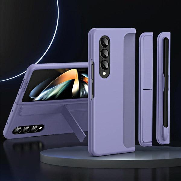 For Samsung Galaxy Z Fold4 5G Detachable Pen & Phone Case 2 In Green Cases Covers & Skins