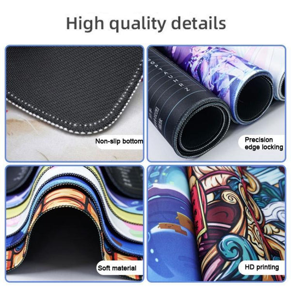 Abstract Gaming Desk Mat 300 X 600 2Mm Fluid 300X700x2mm Desk Mats