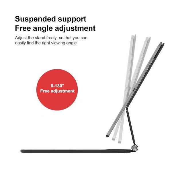 Bluetooth Keyboard Leather Case With Touch Pad P11 Black Cases Covers Keyboard Folios