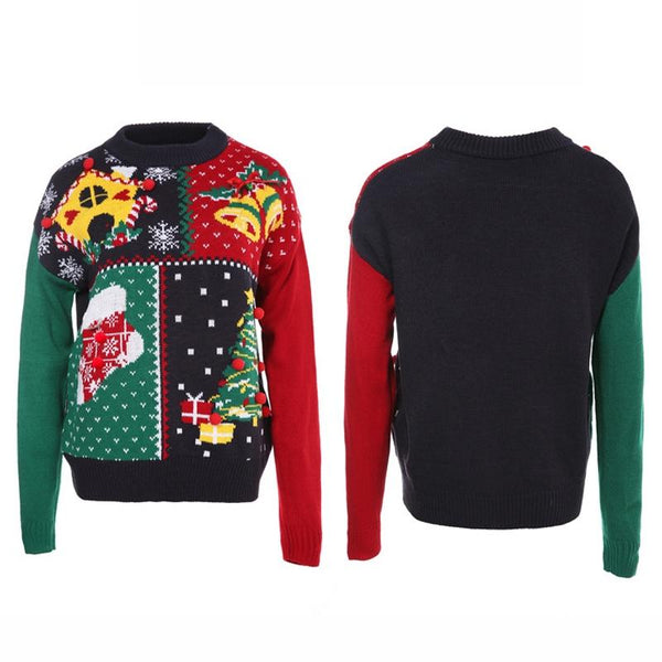 Women Small Snowflake Christmas Knit Sweater Size M Dark Blue Coats Jackets & Vests