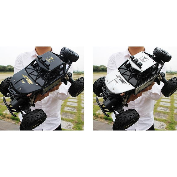 Off Road Climbing Car With 2.4Ghz Remote Control And Double Motors Black Rc Model Vehicles