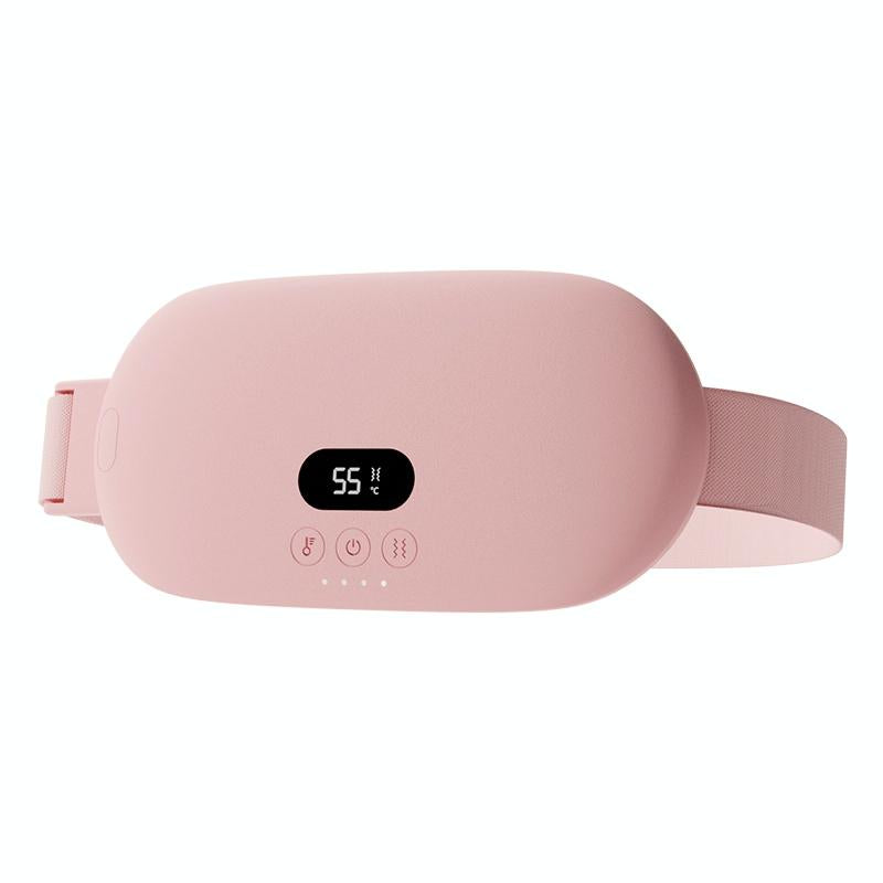 Smart Massage Belt For Abdomen & Waist Electric Warm Pink 4000Mah Massagers