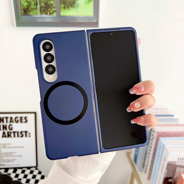 For Samsung Galaxy Z Fold4 5G Shockproof Magnetic Phone Case Skin Protection Black Cases Covers & Skins