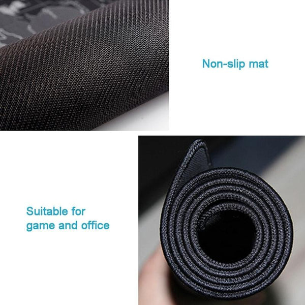 Large Anti Slip World Map Mouse Pad 60 X 30Cm Mouse Pads & Wrist Rests