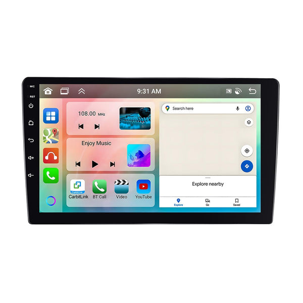 6 + 128G Android Car Bluetooth Player With Locator Technology Navigation 10.1 Inch Other Car Video