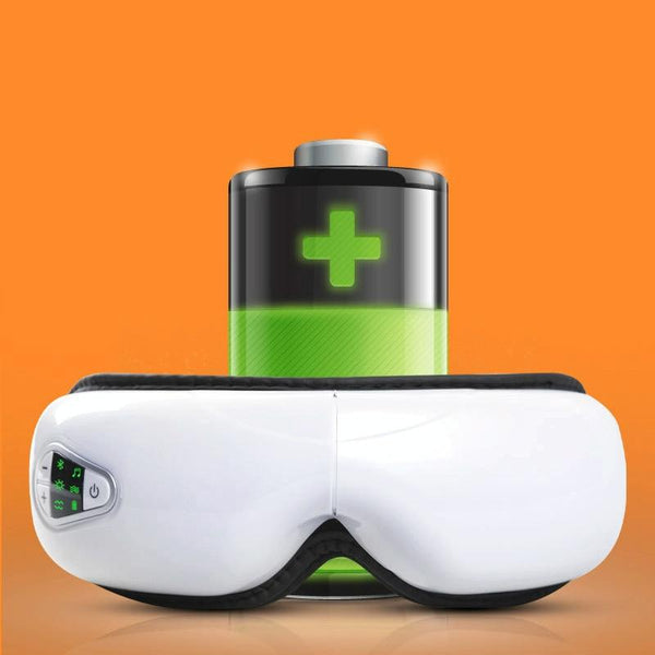 Yk110 Eye Massager Hot Compression Bluetooth White Massagers