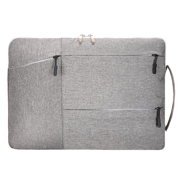 Parallel Deals Laptop Handbag Fits 15.6 17 Inch Casual Design Grey Laptop Cases & Bags