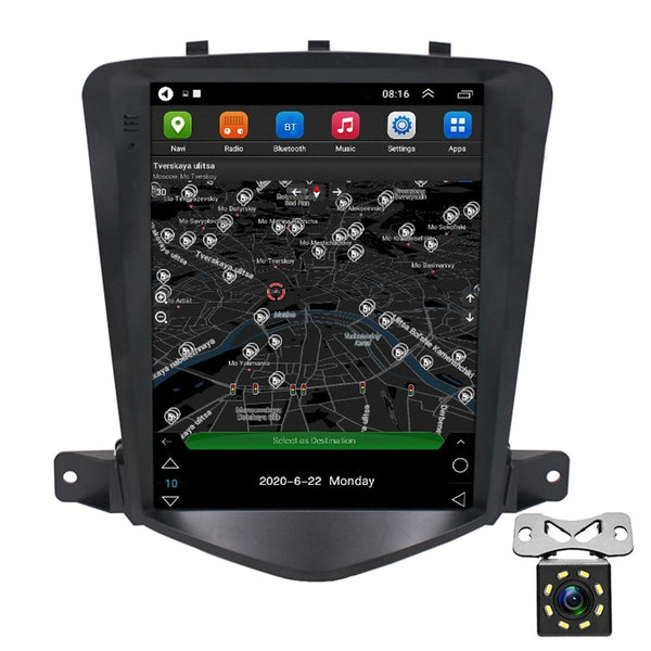 9.7 Inch Navigation For Chevy Cruze + 8 Cam 1 16G Other Car Video