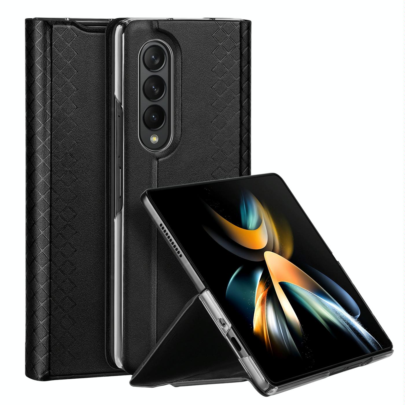 For Samsung Galaxy Z Fold4 5G Dux Ducis Bril Case Pu Tpu Cases Covers & Skins