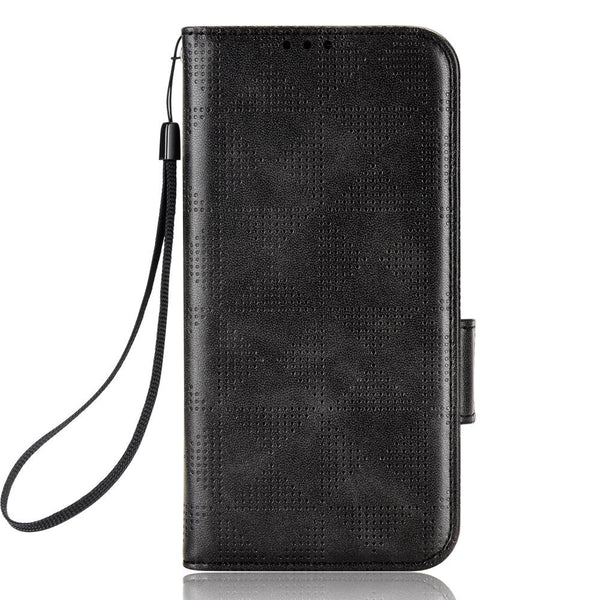 For Samsung Galaxy Z Fold4 5G Symmetrical Leather Triangle Phone Case Black Cases Covers & Skins