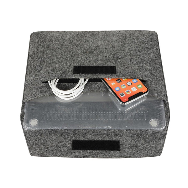 15 Inch Felt Computer Bag Protective Cover For Notebook Black Laptop Cases & Bags