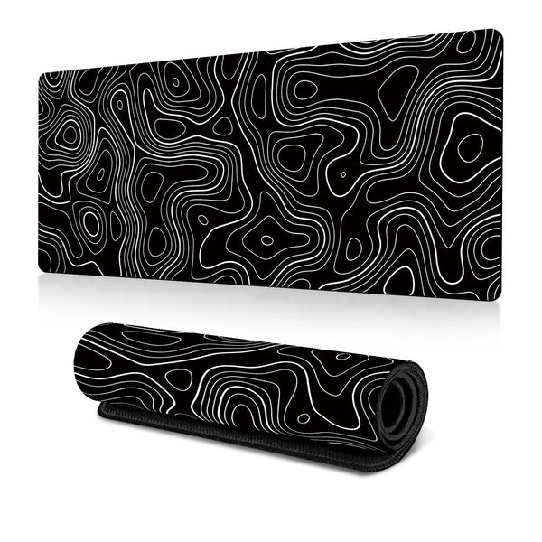 Abstract Gaming Mouse Pad 300 X 600 2Mm Fluid 25 300X800x2mm Mouse Pads & Wrist Rests