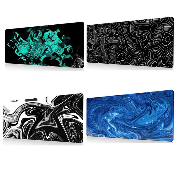 Abstract Gaming Mouse Pad 300 X 600 2Mm Fluid 25 300X800x2mm Mouse Pads & Wrist Rests