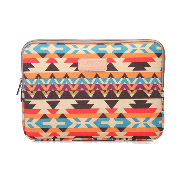 13 Inch Lingge Laptop Liner Bag Pattern Design Green Diamond Lattice Laptop Cases & Bags