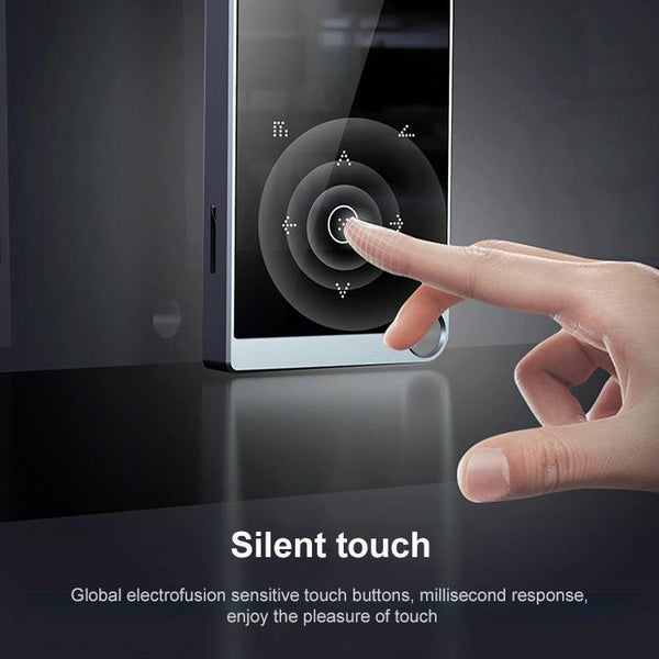 2.4 Inch Touch Mp4 / Mp3 Player 16Gb Memory E Book Alarm Timer No Bluetooth Red Ipods & Mp3 Players