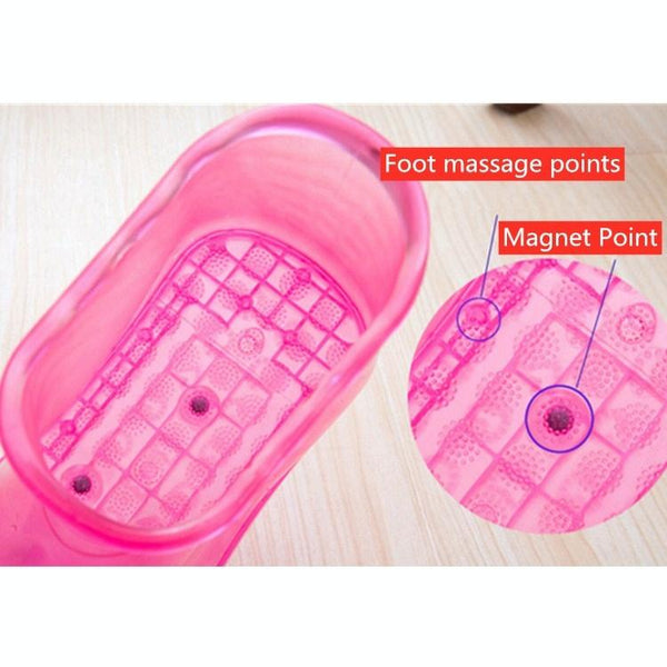 Plastic Bubble Foot Bucket 28Cm Height Fits Shoe Sizes 45 And Under Blue Salon & Spa Supplies