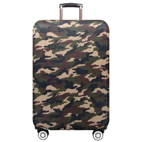 Travel Trolley Suitcase Cover Durable & Dustproof Size L Camouflage 1 Other Travel Accessories