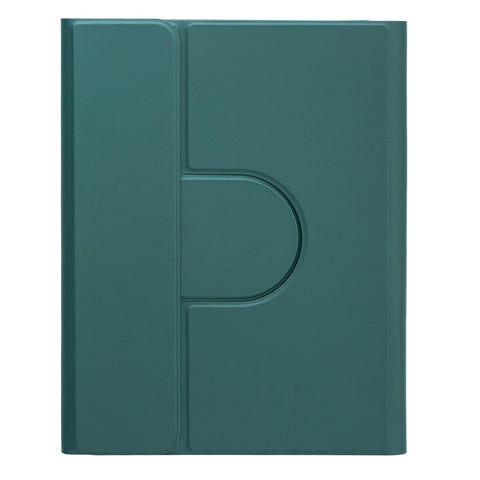 360 Degree Rotatable Bluetooth Keyboard Leather Case Square Button Mint Green For Ipad 10.2 2021 / Air 2019 Cases Covers Keyboard Folios