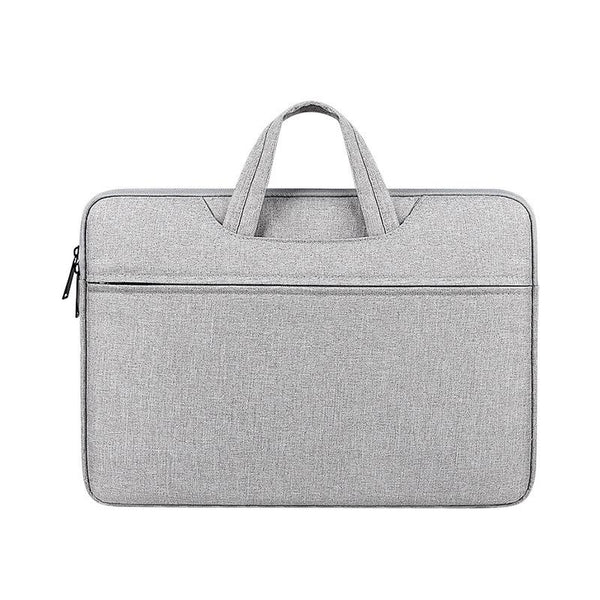 Waterproof Laptop Handbag 15.6 Inches Shock Absorbing & Large Capacity Grey Laptop Cases & Bags