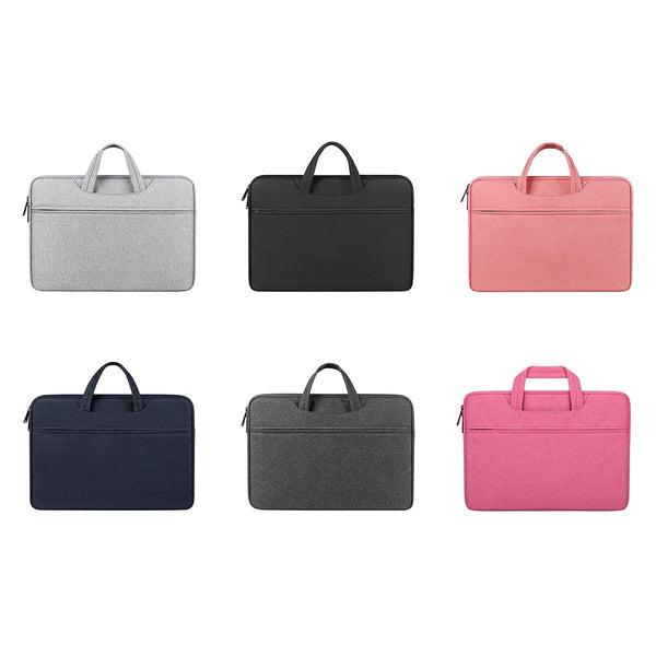 Waterproof Laptop Handbag 15.6 Inches Shock Absorbing & Large Capacity Grey Laptop Cases & Bags