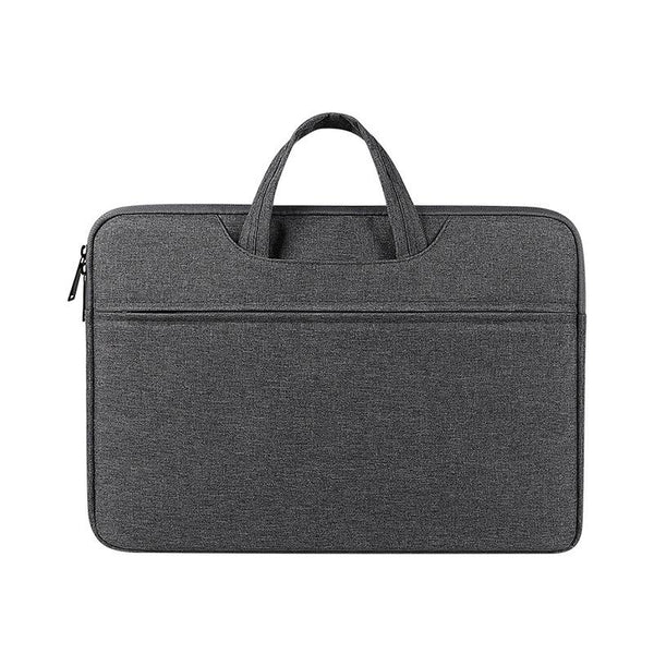 Waterproof Laptop Handbag 15.6 Inches Shock Absorbing & Large Capacity Grey Laptop Cases & Bags