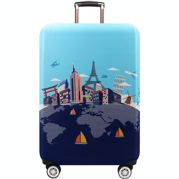 Thickened Luggage Cover Elastic Wear Resistant Anti Dust Protection Size Worldwide Travel Other Luggage