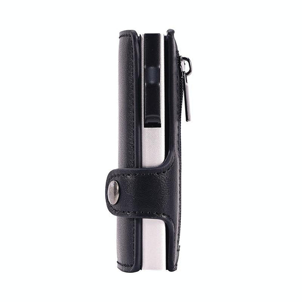 Crazy Horse Pu Card Bag Anti Magnetic Fy2405 Id & Document Holders