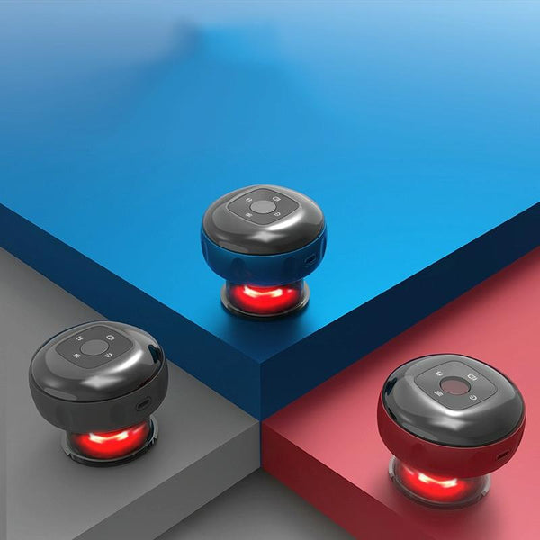 Electric Cupping Massager Compact And Effective Blue Massagers