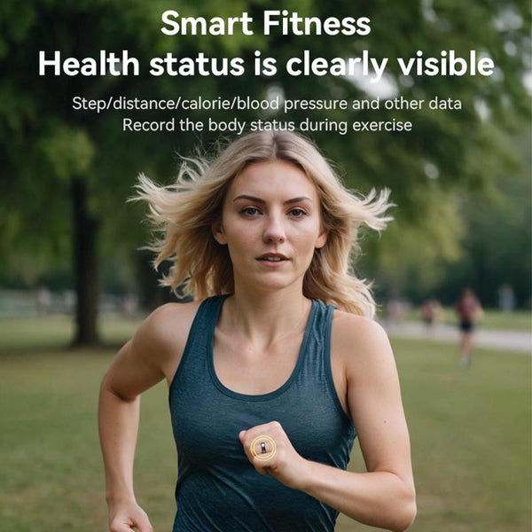 Smart Health Ring Temp Heart Rate Bp Reminder 63Mm Smart Watches