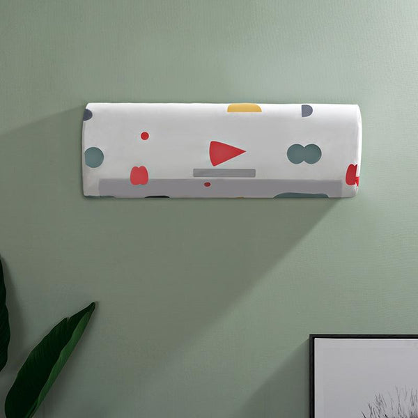 Anti Dust Hanging Air Conditioner Cover All Inclusive 95X31x21cm Flower Portable Air Conditioners