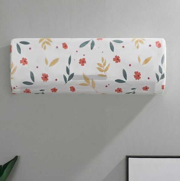Anti Dust Hanging Air Conditioner Cover All Inclusive 95X31x21cm Flower Portable Air Conditioners