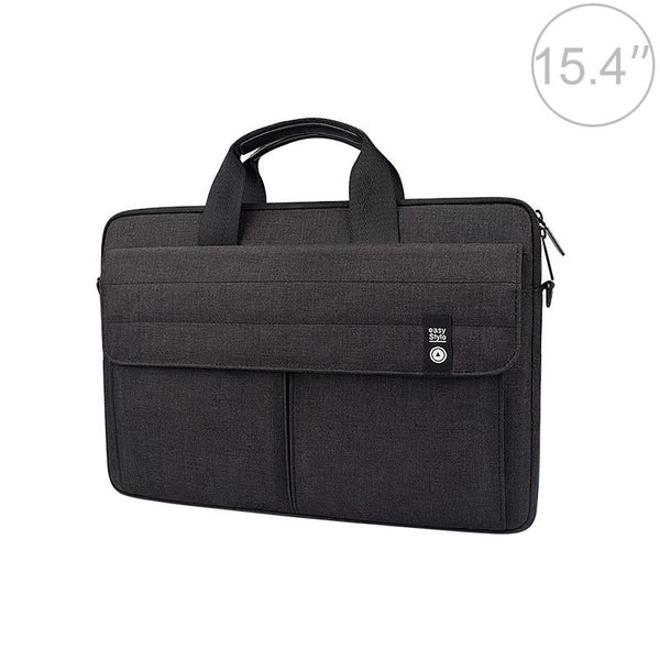 15.4 Inch Laptop Handheld Briefcase Storage Bag No Shoulder Strap Black Laptop Cases & Bags