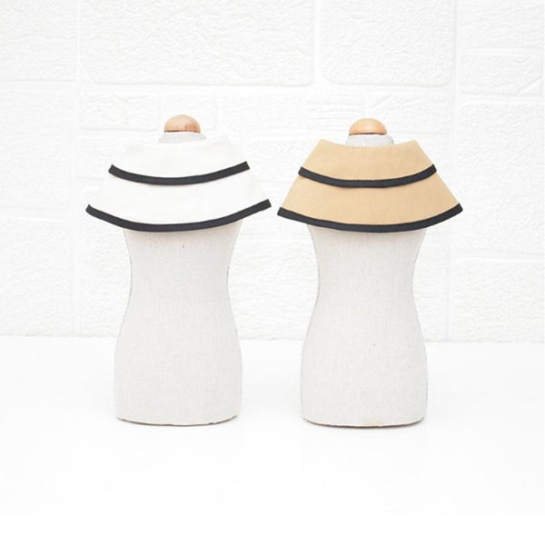 Dog Shawl Saliva Towel Scarf Pet Bow Tie Jewelry Accessories Size L Khaki Dog Clothing & Shoes