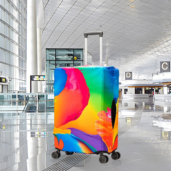 Travel Trolley Case Dustproof Sleeve Protects From And Wear 001 Fits 22 24 Inch Luggage Large Other Travel Accessories