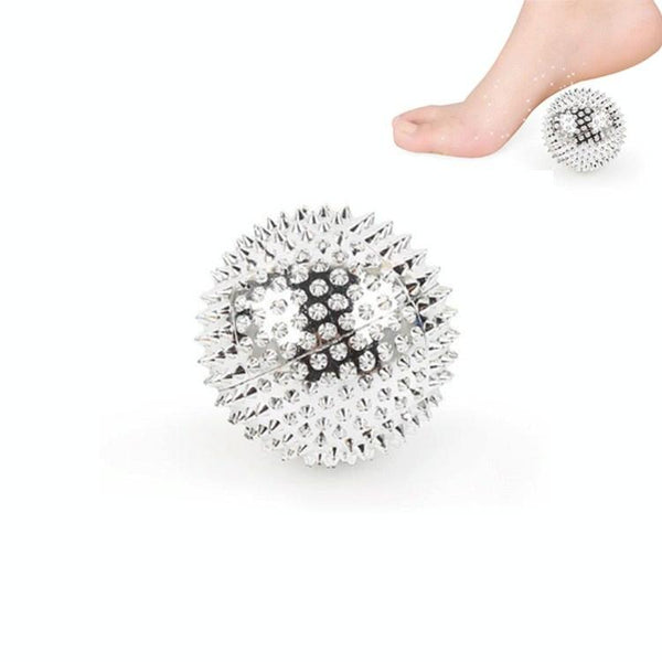 5.6Cm Magnetic Massage Ball For Muscle Relaxation Gold Massagers
