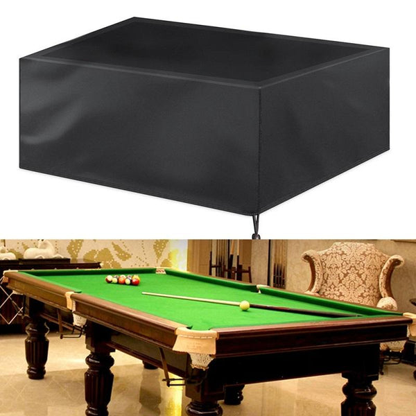 Water Repellent Billiard Table Cover 287X155x82cm Black Billiard Tables