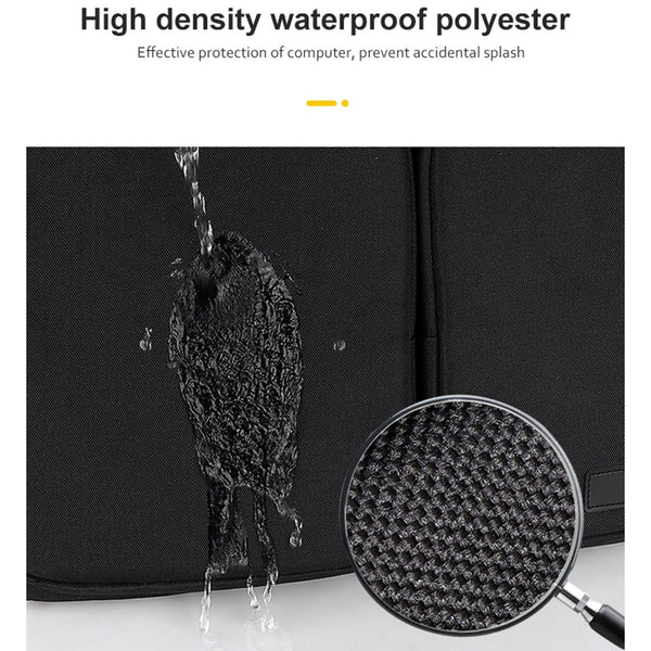 15.6 Inch Detachable Shoulder Laptop Bag Thickened Polyester Pink Laptop Cases & Bags