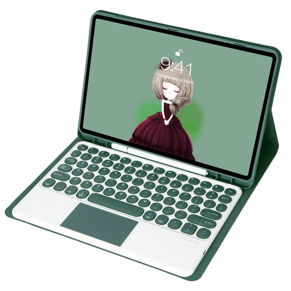 Detachable Bluetooth Keyboard Leather Case For Ipad 10.2 / Air 2019 Pro 10.5 Black Eda001493803a Cases Covers Keyboard Folios