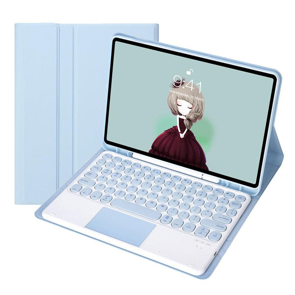 Detachable Bluetooth Keyboard Leather Case For Ipad 10.2 / Air 2019 Pro 10.5 Black Eda001493803a Cases Covers Keyboard Folios