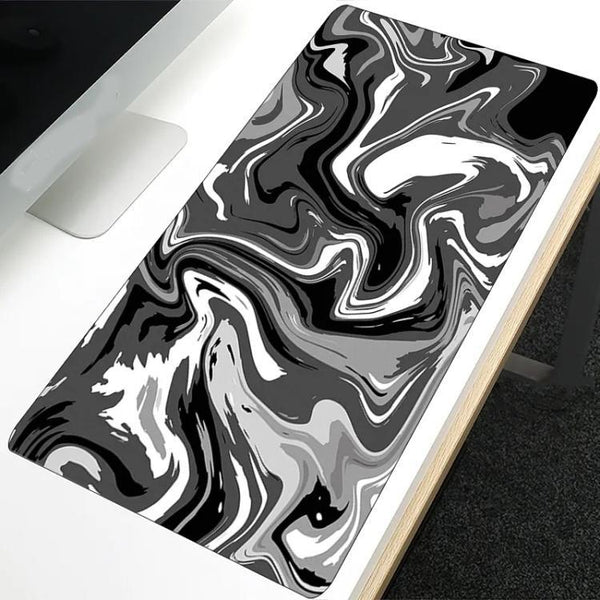 Abstract Gaming Desk Mat 300 X 600 2Mm Fluid 300X800x2mm Desk Mats