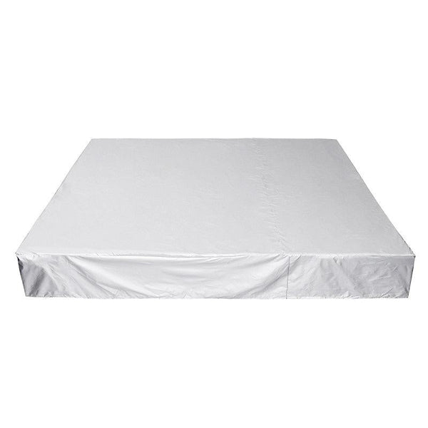 240X240x85cm Waterproof Dustproof Cover For Bathtub Pool Table & Chair Protects From Falling Leaves Black Outdoor Furniture Covers