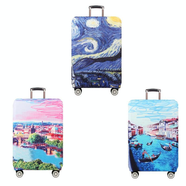 Wear Resistant Dust Proof Luggage Compartment Protective Cover Size Starry Sky Other Luggage