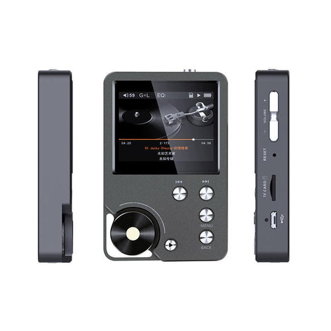 Lossless Dsd256 Music Player Silver Gray With 128Gb Tf Card Ipods & Mp3 Players